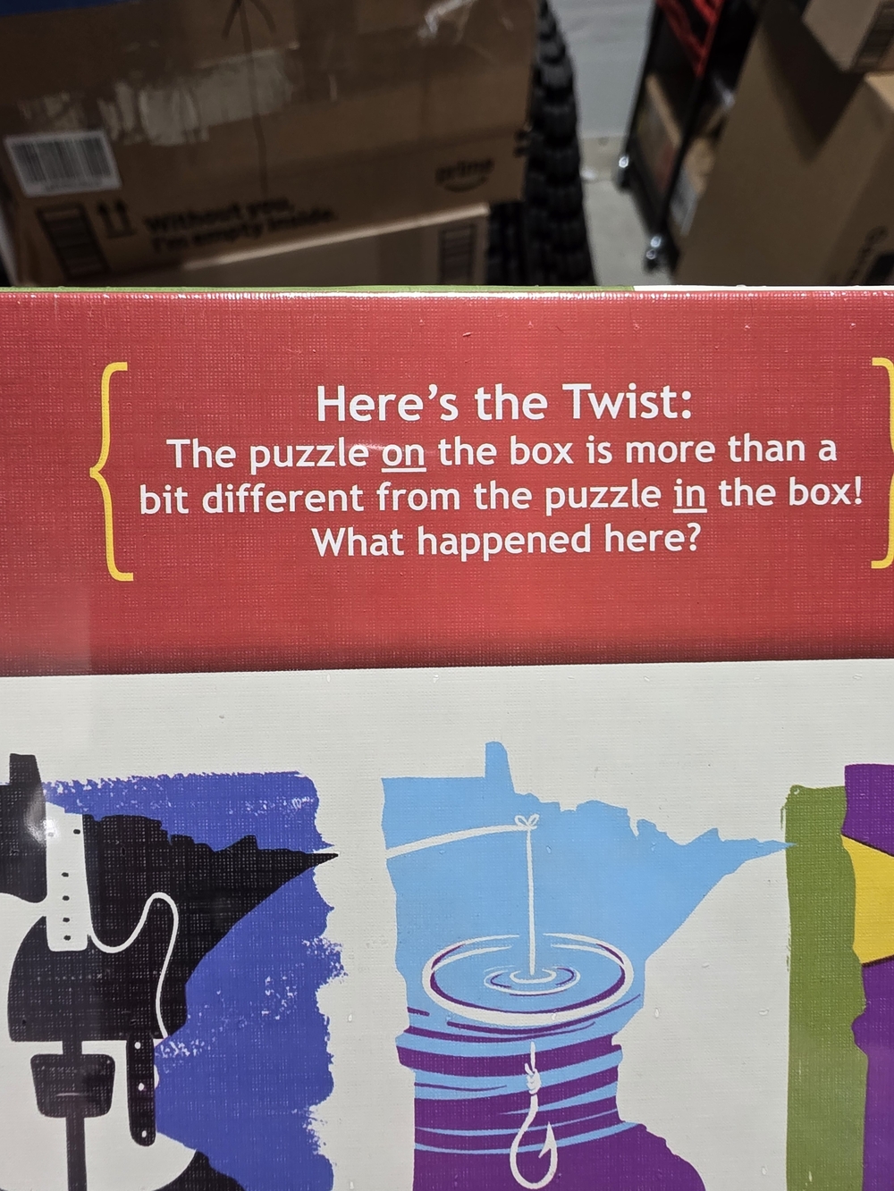 NWT Something's Amiss Puzzle Twist 1000 PC MN Months Jigsaw *bx - Picture 3 of 9